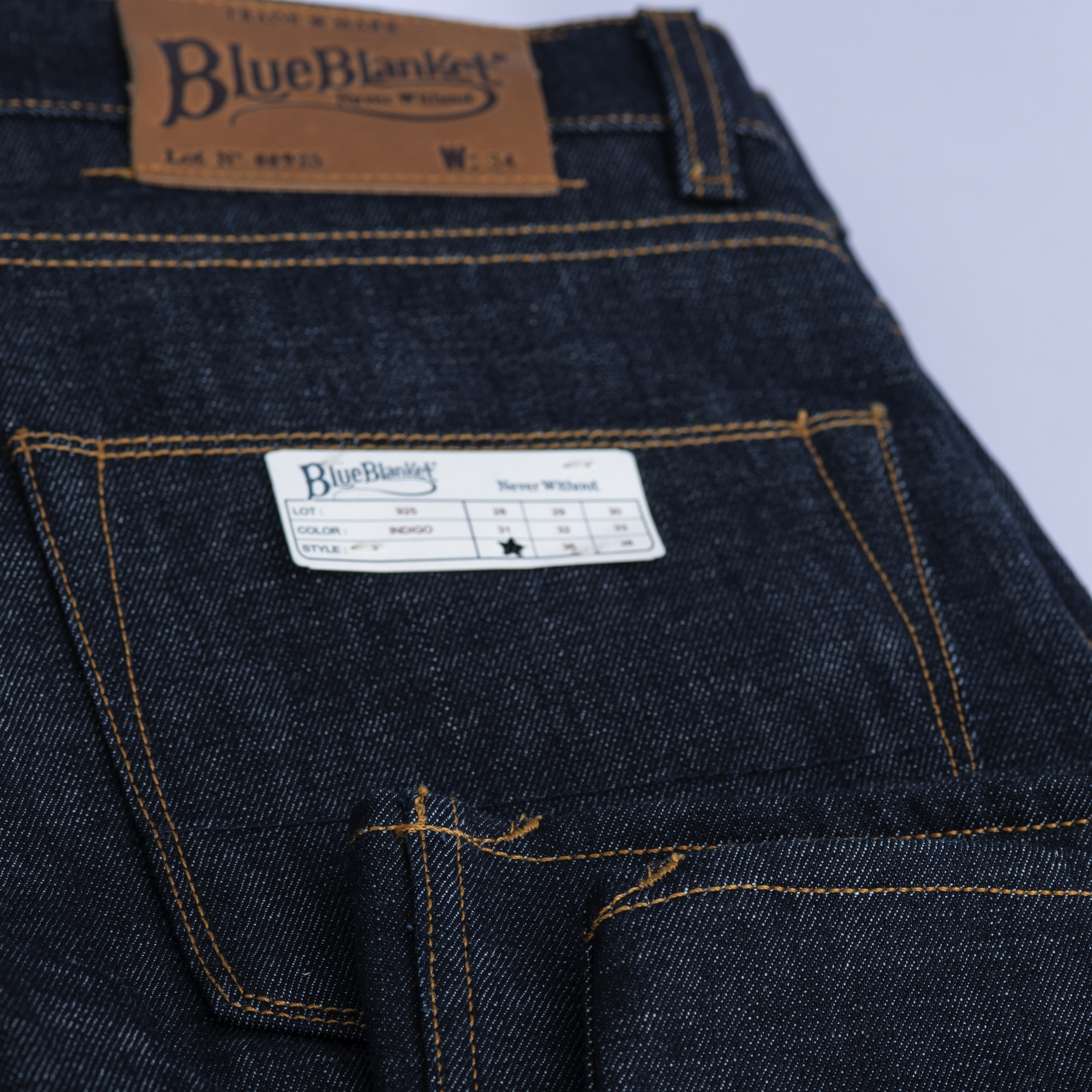 P01 13oz Raw Denim Jeans – B74
